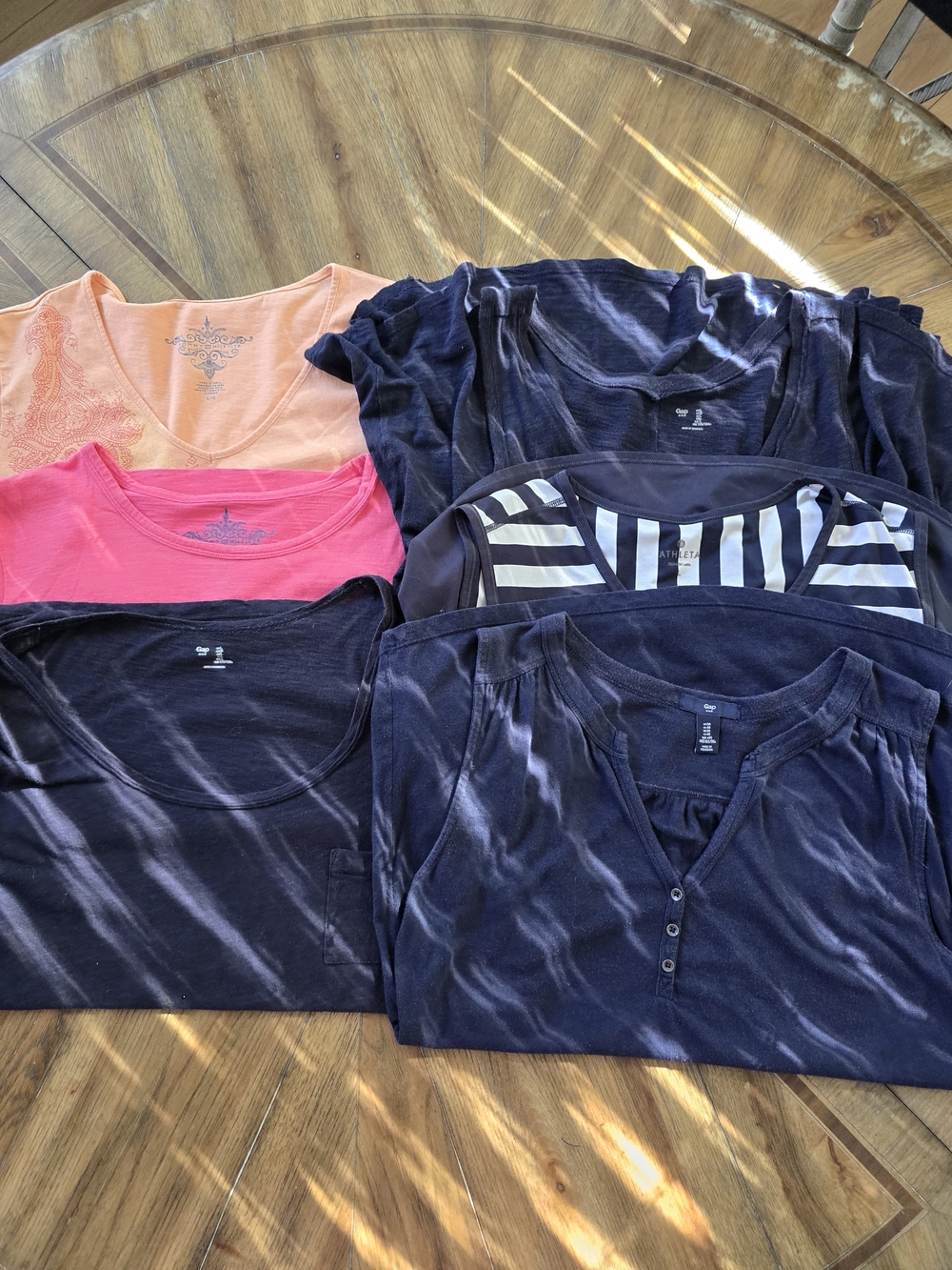 Tommy Hilfiger Light Pink Graphic Scoop Neck Tee